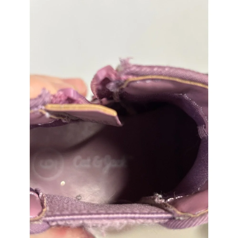 Cat & Jack Wonder Nation Toddler Girls Shoes Size 6 Bundle Pink Purple Black 3pk